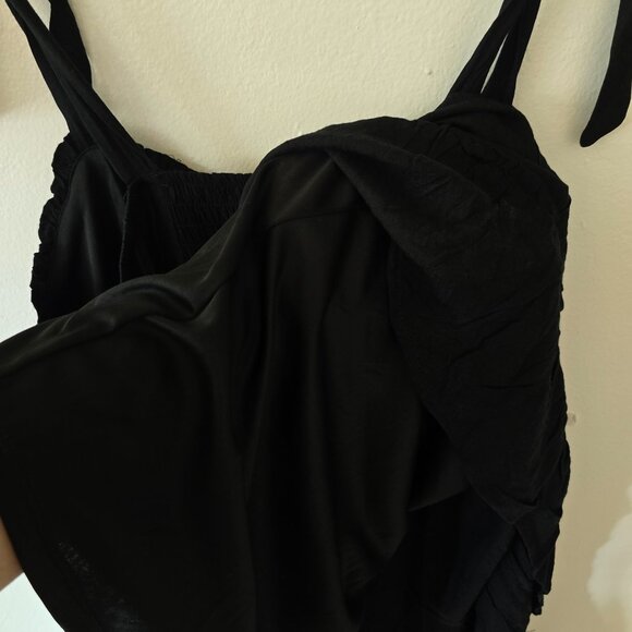 Live to be Spoiled - Black Spaghetti Strap Mini Dress - XXL - Picture 6 of 8